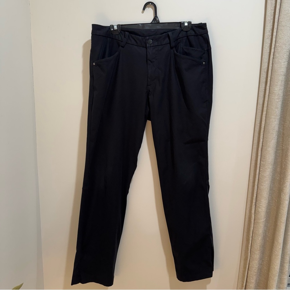 Lululemon ABC 5 Pocket Pants Black Classic Fit 36x32‎ Men’s